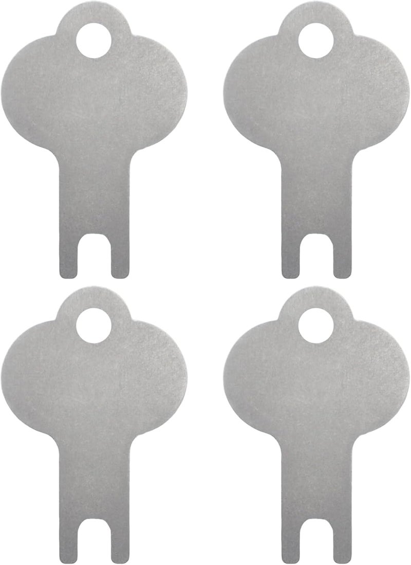 MUGLFPT (4PCS) Oasis Creations Paper Towel Dispenser Replacement Keys, Suitable for Oasis Creations Wall Mounted Touchless Paper Towel/Toilet Paper Dispenser and Manual Press Soap Dispenser - Universal Key - Image 3